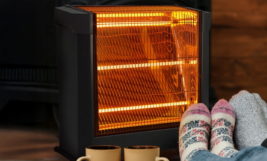 Image 4: Stufa al quarzo elettrica 
