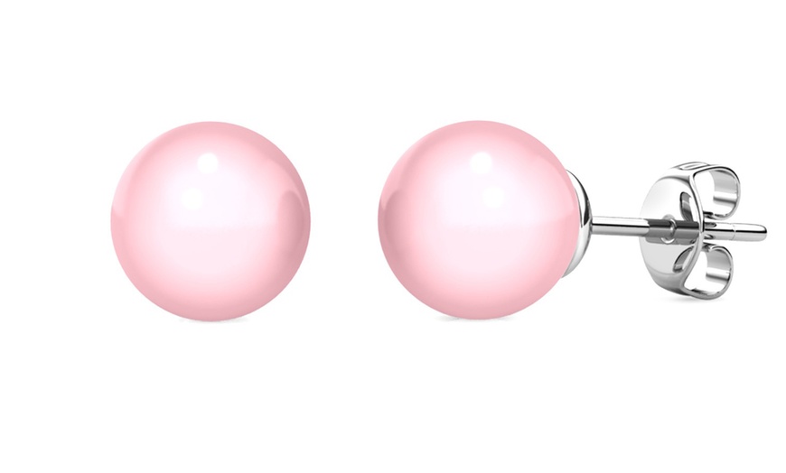 Image 31: 1, 2, 3 of 4 sieradensets met Oostenrijkse kristallen of parels