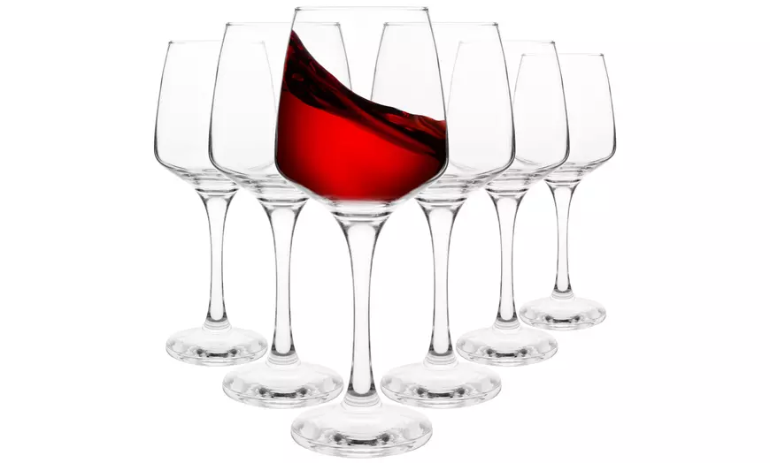 Image 11: Homiu Florence Glassware; Wine Glasses, Flutes, Whiskey or Highball