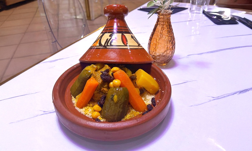 Image 3: Menu marocain au restaurant le Petit Marrakech