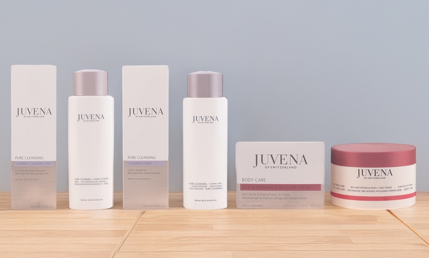 Image 1: Latte detergente, tonico lenitivo e crema corpo Juvena cosmetics
