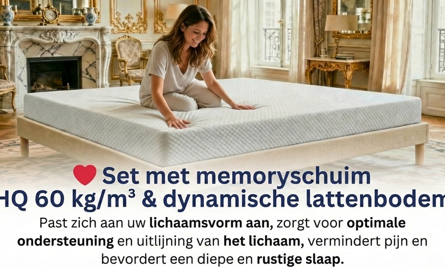 Image 17: Sommier, avec matelas au choix