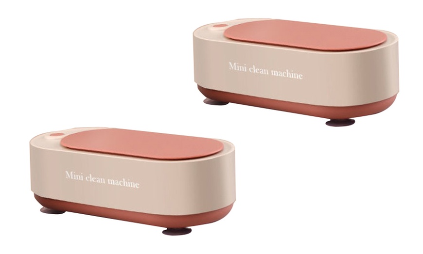 Image 7: 1x oder 2x Tragbarer Ultraschall-Schmuckreiniger