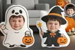 Personalisierbares Kissen mit Foto oder vorgefertigte Designs mit Halloween-Motiven von Justyling (80% sparen) - Image 2