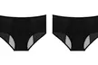 2-Pack Women's Period Panties Menstrual Underwear with Absorbent Brief - Second Medium