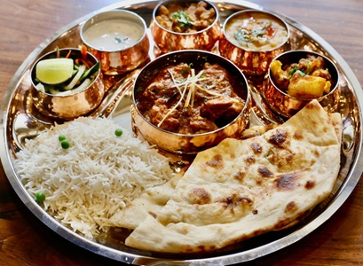 $50 to use towards food and drink - Delhi to Kathmandu