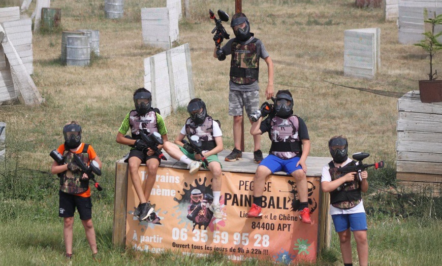 Image 6: Paintball en pleine nature avec 500 billes sur 6 terrains extérieurs
