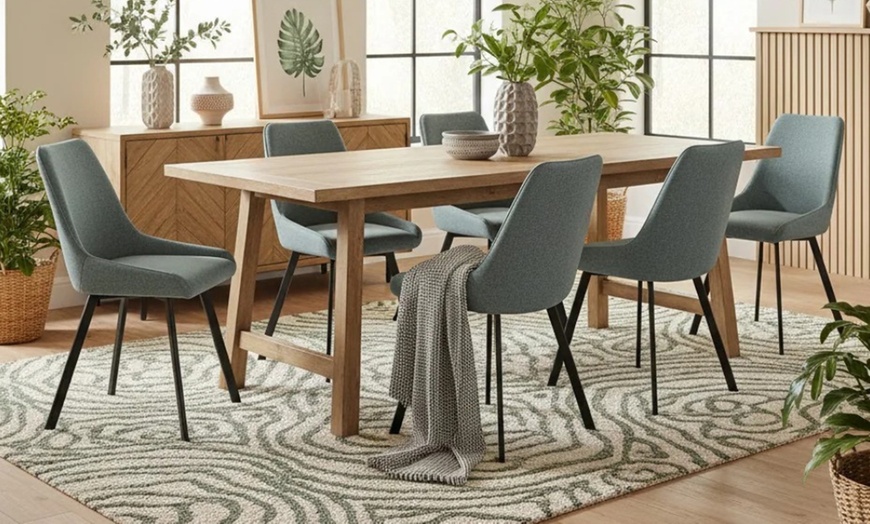 Image 12: Set di 4 sedie Artemis, design elegante e contemporaneo