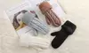 Women's Cozy Winter Knit Mitten Gloves With Fleece Lining