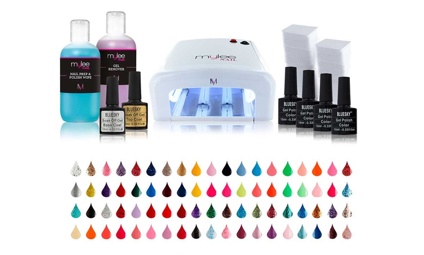 Image 4: BlueSky UV Nail Kit