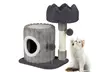 53cm/107cm Cat Tree Tower Indoor Cat Bed with Scratching Post - Image 7