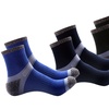 Image 8: Men Sport Basketball Socks Combed Cotton Ankle Sock Mixed Type 3-6 Pairs