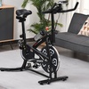Image 7: HomCom Indoor Exercise Bike for Spin Classes or Low Impact Exercise