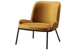 Fauteuil vintage "Edvin" en tissu de Doosense, tissu et coloris au choix, livraison offerte - Second Medium
