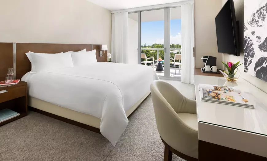 Deluxe King Room Accessible with Water View Balcony