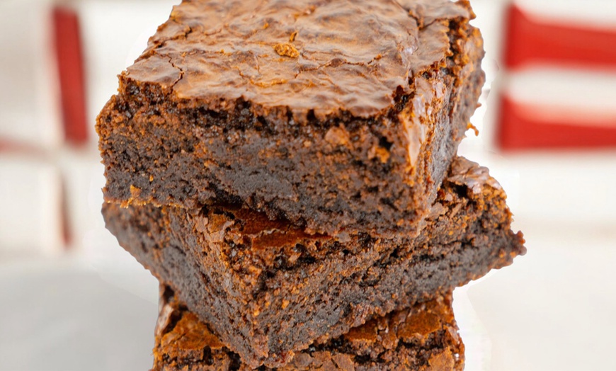 Image 6: Enjoy a Box of 12 Original Gooey or Stuffed Brownies!