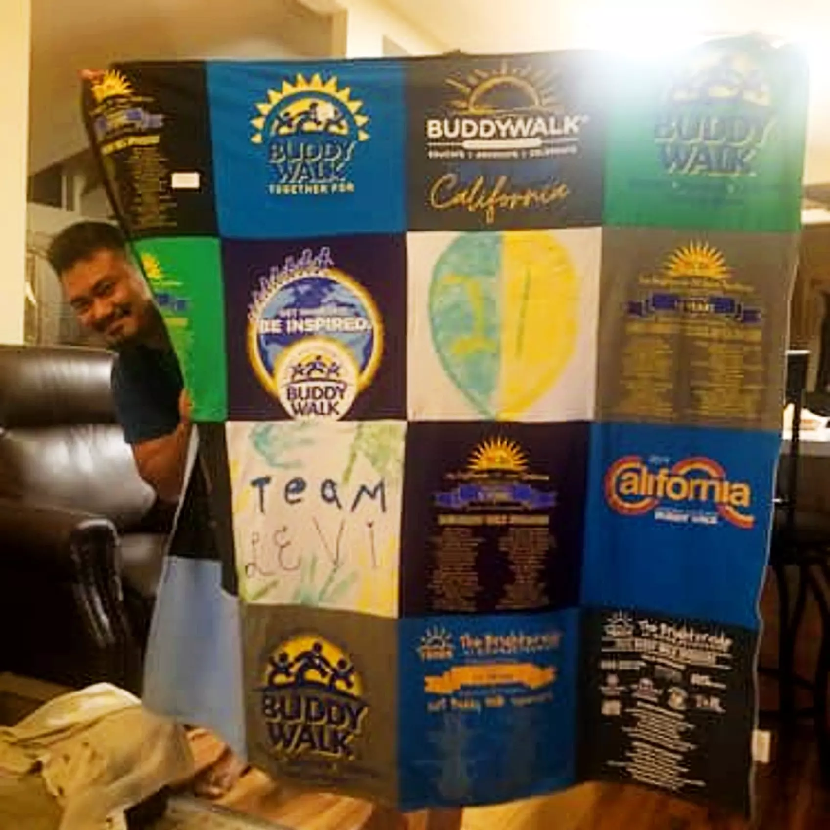 Custom T-Shirt Memory Blankets & Quilts | Made in the USA | From My T-shirt Blanket, Inc