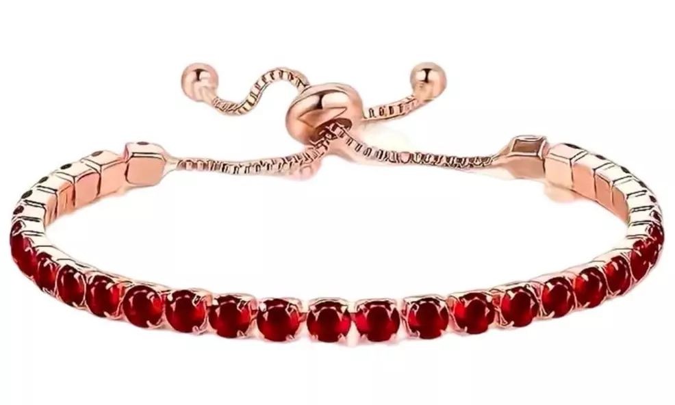 Adjustable Friendship Crystal Bracelet