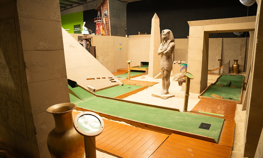 Image 3: Mega Mini Golf Group Deal 18 Hole Course For Up to Ten People 