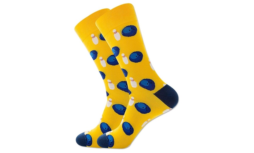 Image 7: 1, 5 ou 10 paires de chaussettes à motifs balles