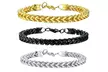 1, 2 ou 3 bracelets pour homme en métal - Image 2