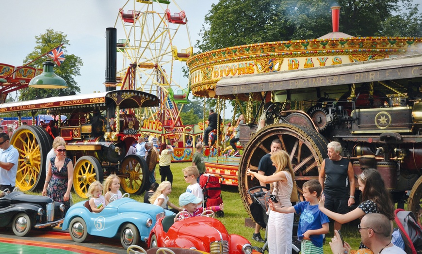 Image 10: Child and Adult Tickets to Belvoir Castle Steam and Country Fair 