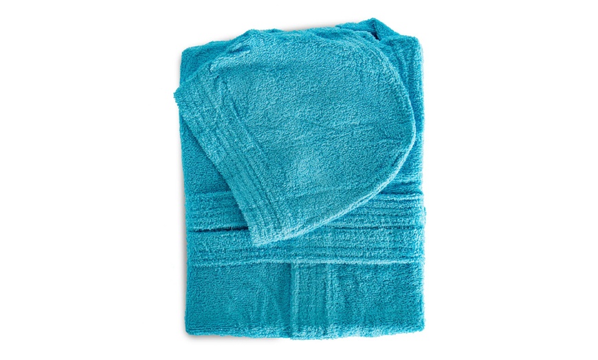 Image 22: Peignoir enfant en éponge