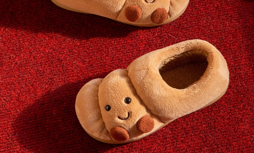 Image 4: Cosy Unisex Home Slippers with Non-Slip EVA Sole
