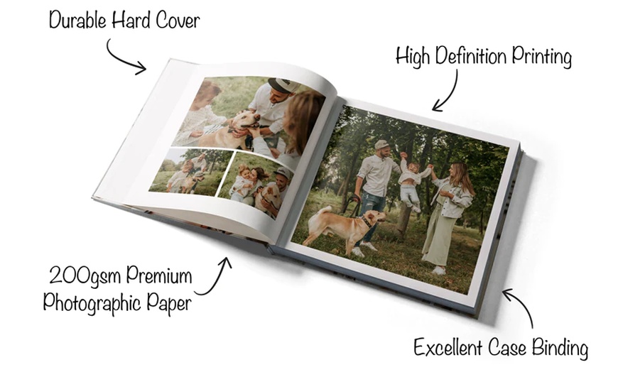 Image 11: Personalised Hardback Photobooks with Up to 200 Pages from Printerpix