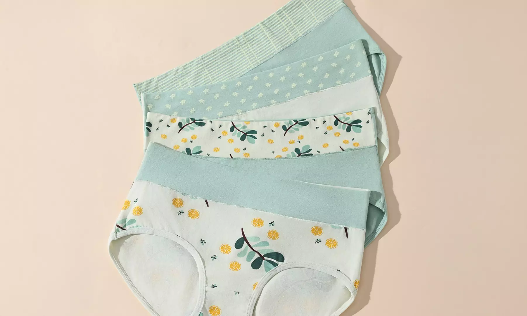 4er- oder 8er-Pack hochtaillierte Damen-Höschen