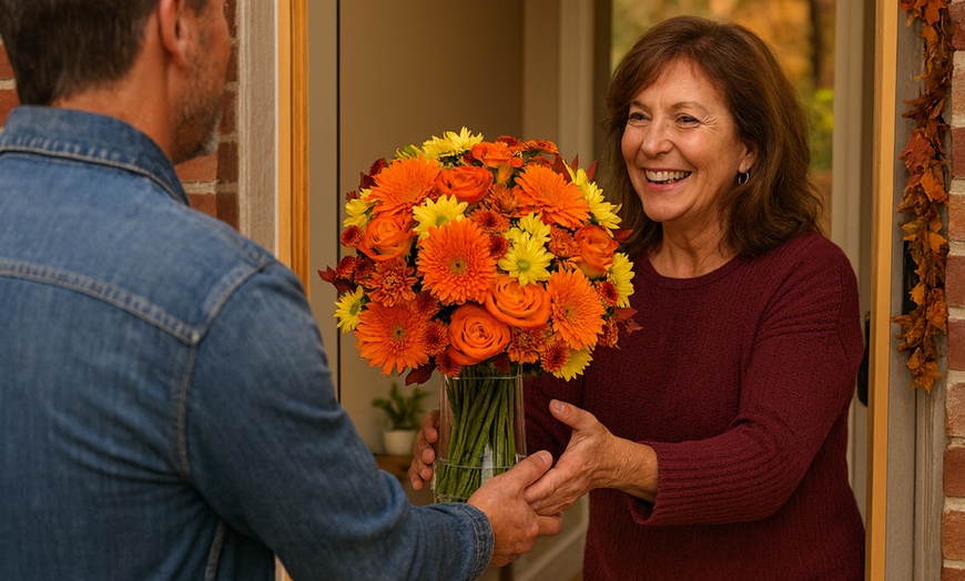 Image 11: Celebrate Thanksgiving with Fresh Flowers & Centerpieces by Blooms Today with Standard Delivery Included Up to 16% Off 