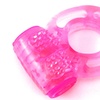 Image 2: Silicone Enhancement Waterproof Simulator Vibrating C-Ring
