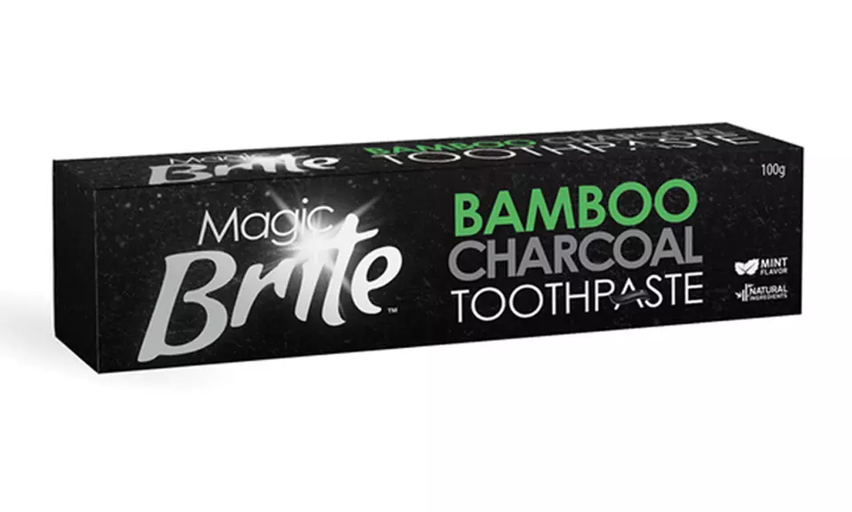Magic Brite Bamboo Charcoal Toothpaste - Second Medium