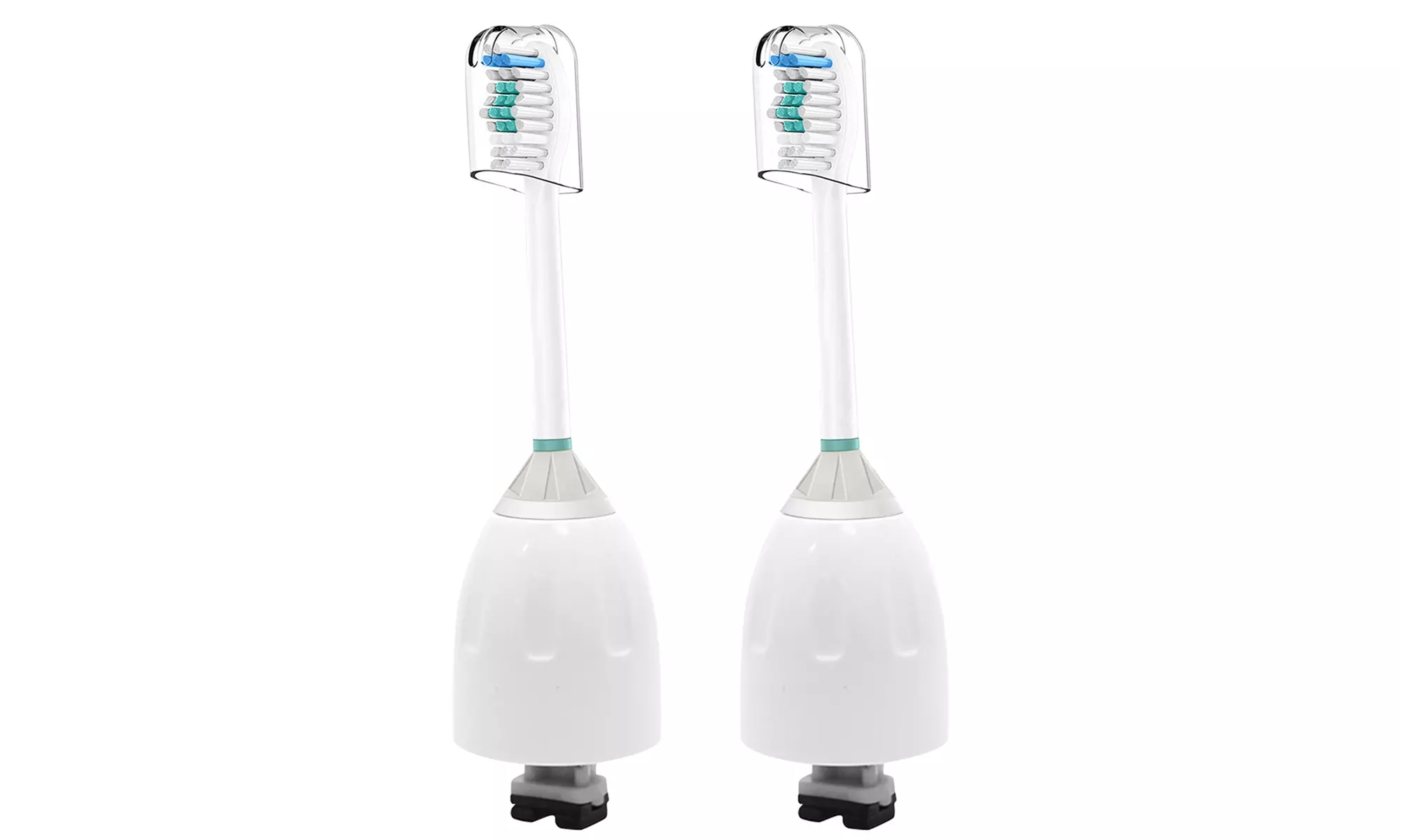 2 Electric Toothbrush Replacement Toothbrush Heads (Philips Sonicare Compatible)