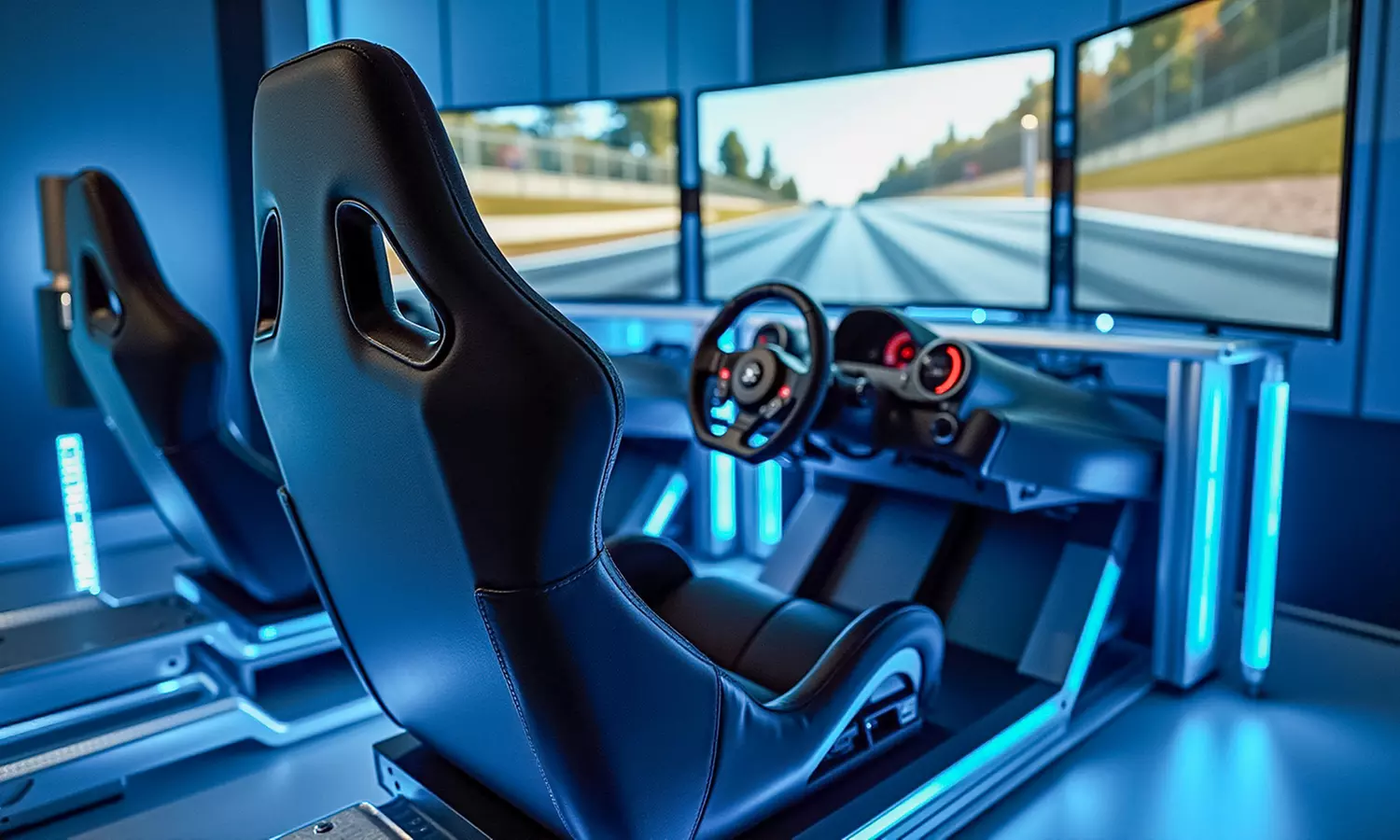 Gather with 30 or 60 Min Racing Simulation Experience for 1, 2 or 4