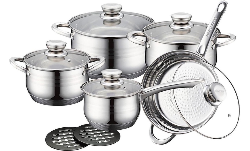 Image 10: Batterie de cuisine 12 pièces inox Royalty Line