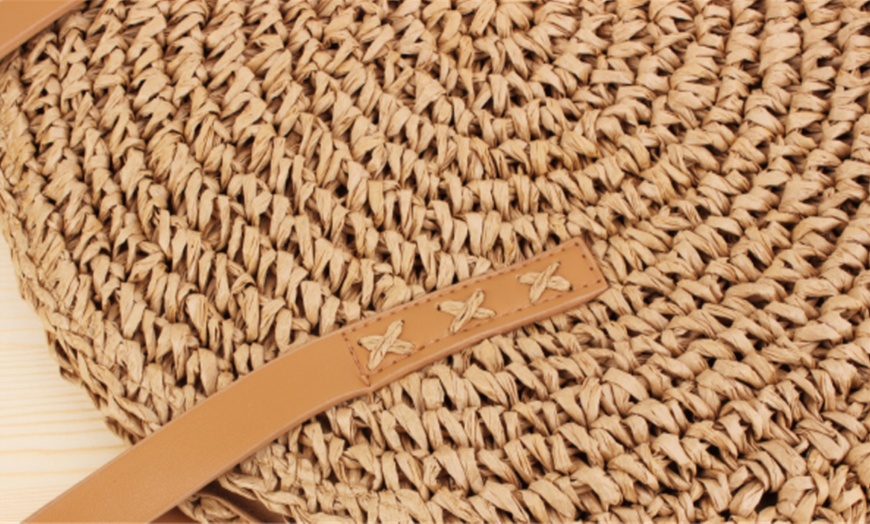 Image 6: Women's Straw Bag