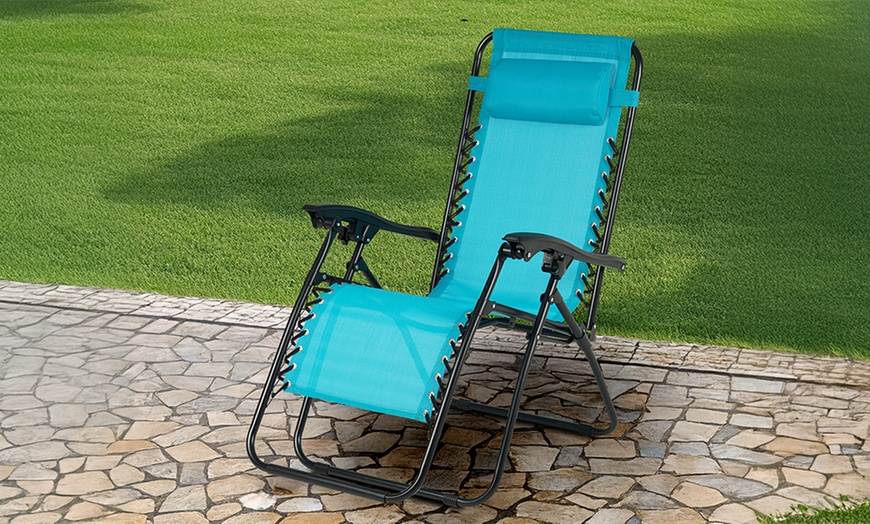 Image 1: Chaise longue d'extérieur