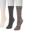 Image 7: Muk Luks Women's Boot Socks (3-Pack)