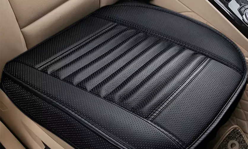 Universal PU Leather Car Seat Cover Front Seat Chair Cushion Protector