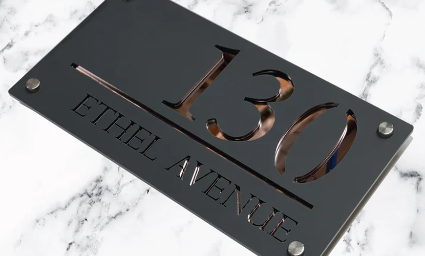 Image 6: Premium Laser‑Cut House Signs for Elegant, Personalised Style