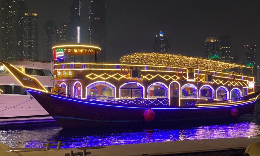 Image 1: Dubai Marina Dinner Dhow Cruise for Child (AED 129) & Adult (AED 149)