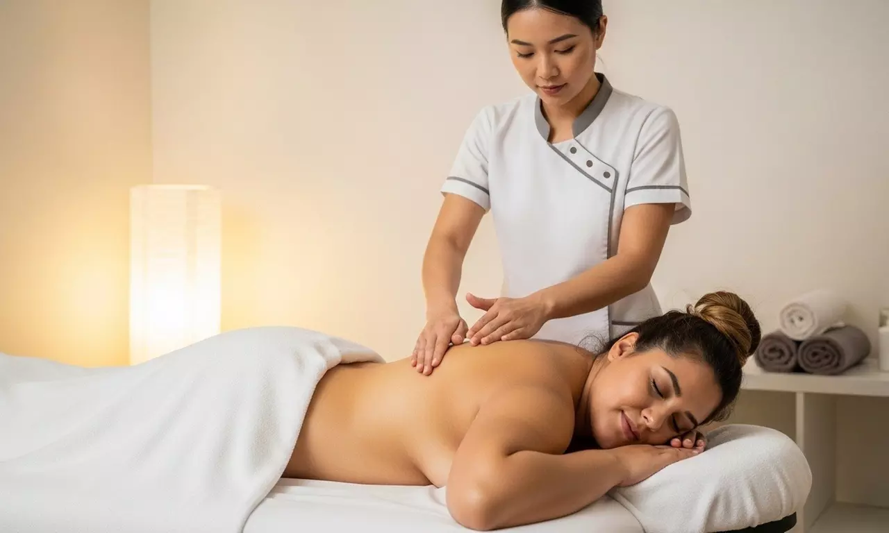 60 or 90-Min Deep Tissue Massage, Hot Stones, Aromatherapy & Foot Rub