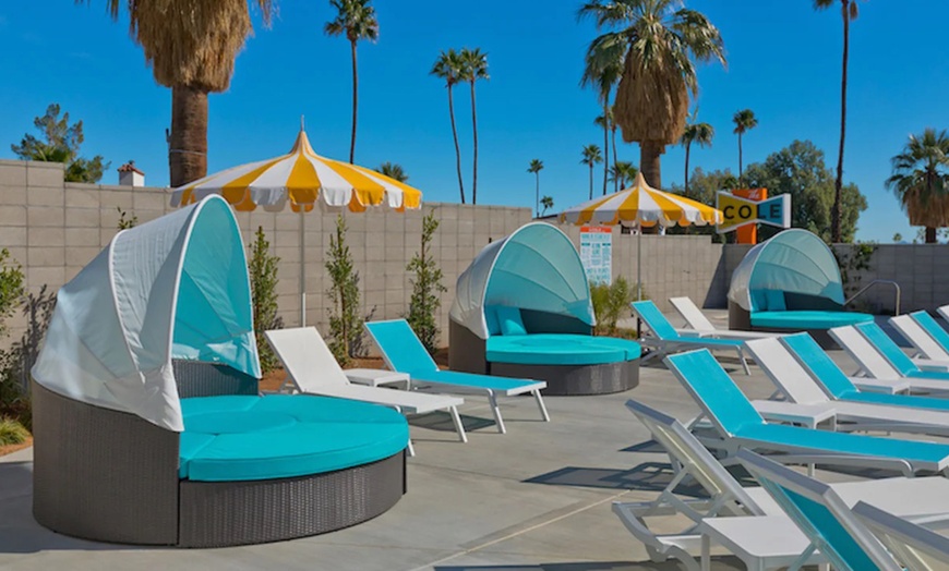 Image 18: Hotel in Coachella Valley with Mountain Views & Outdoor Pool Retreat