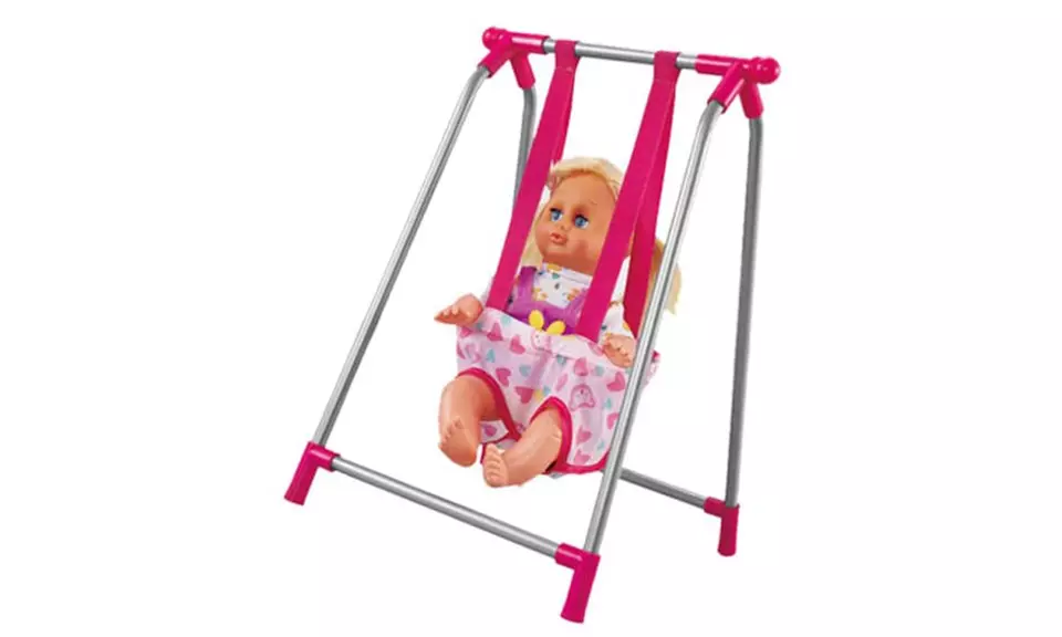 Deao Five-in-One Baby Doll Pretend Play Set with Accessories
