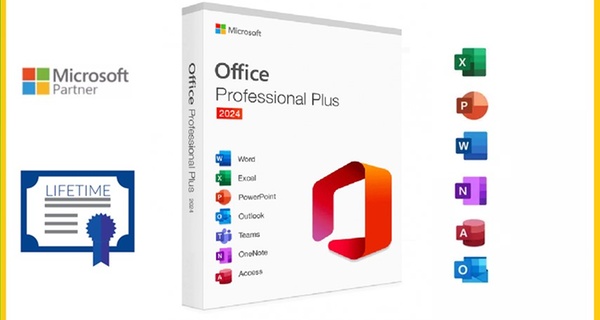 Microsoft Office Professional Plus 2024 dla Windows 10/11 i Mac