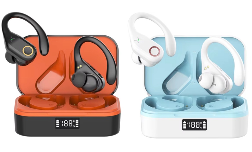 Image 1: Draadloze oordopjes met led-oplaadcase