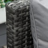 Image 3: Outsunny Rattan-Effect Five-Seater Sofa Set