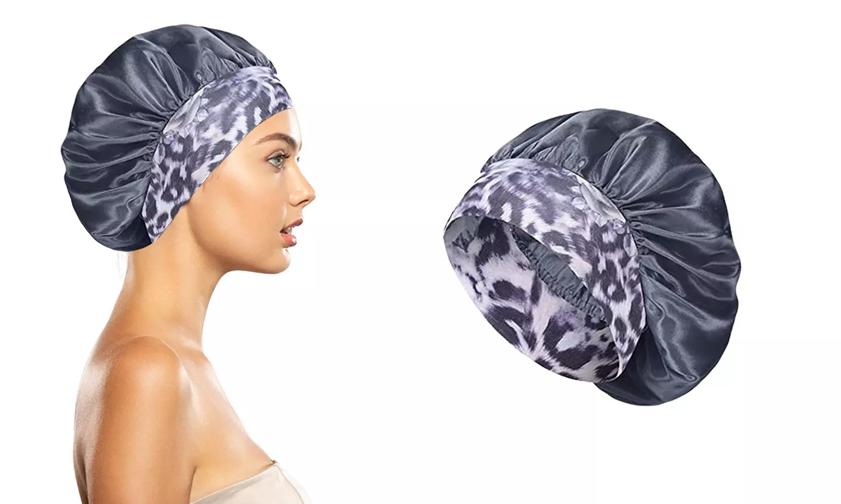 Women's Silky Satin Head Scarf Hair Wrap Cap Hat Headband Sleeping Bonnet
