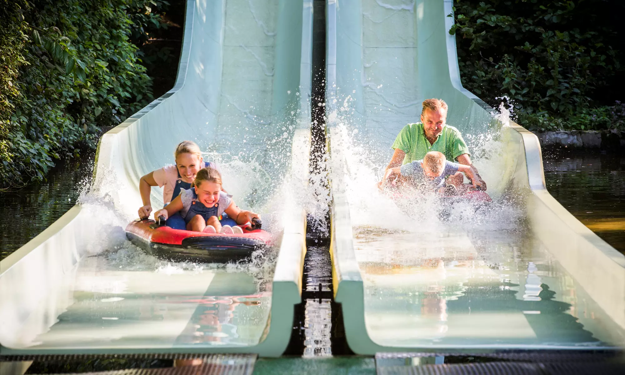 Attractions et décors naturels fascinants au Bellewaerde Park